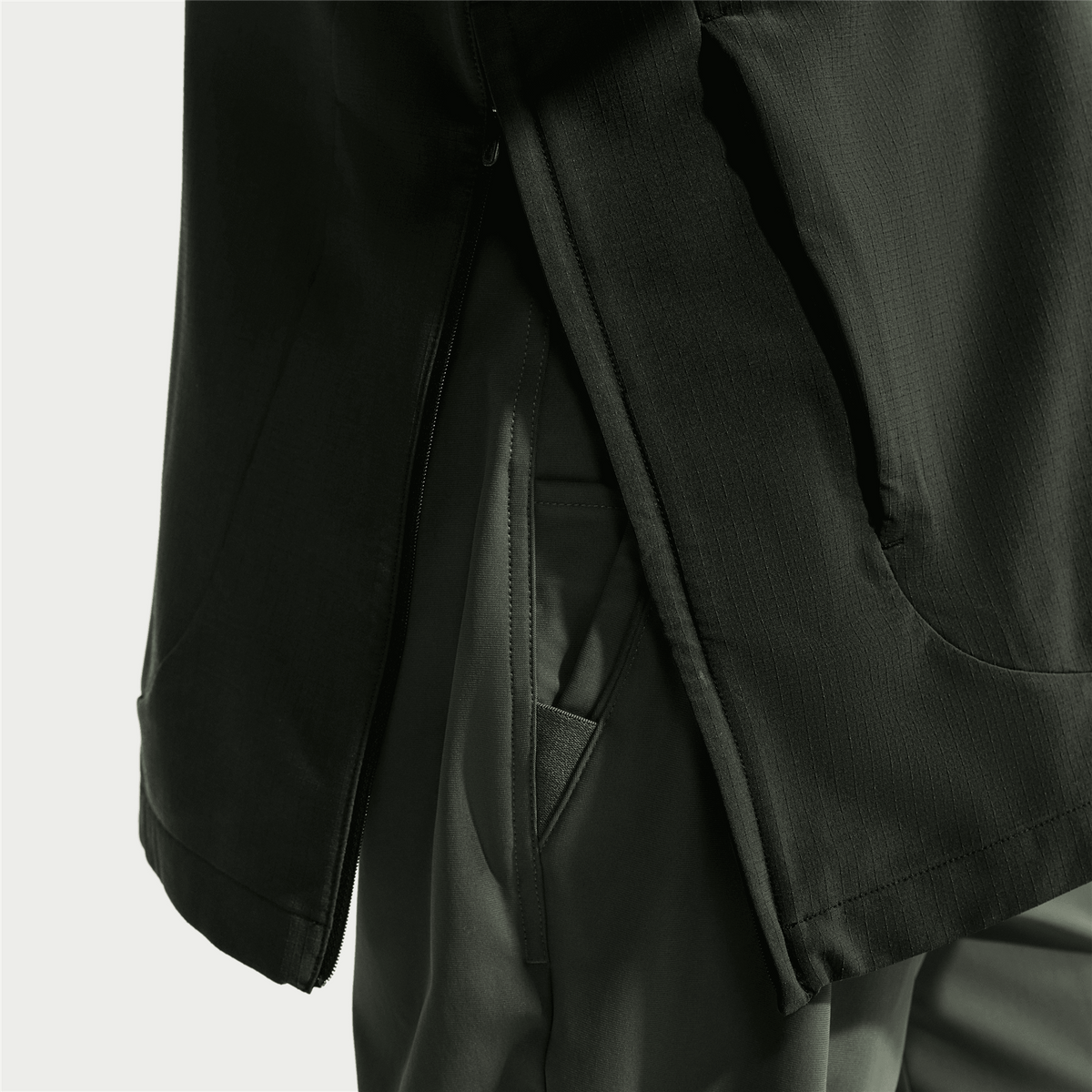 Repel Soft Shell Half Zip Jacket Black