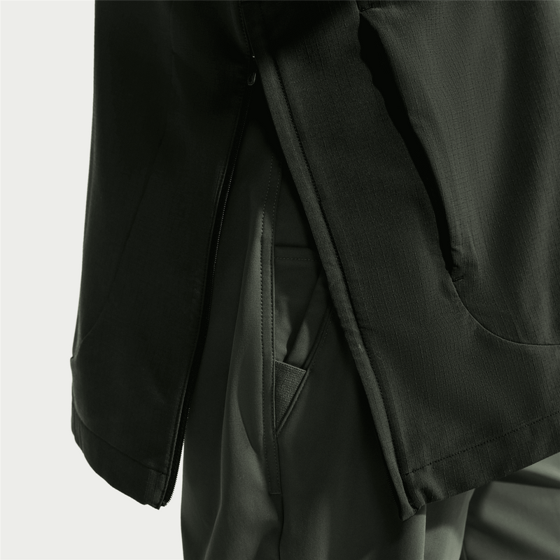 Repel Soft Shell Half Zip Jacket Black