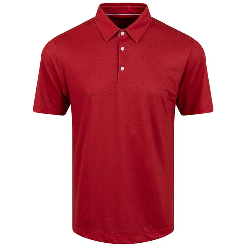 Mani Ventil8+ Atmungsaktives Poloshirt mit regulärer Passform, Rot – AW23