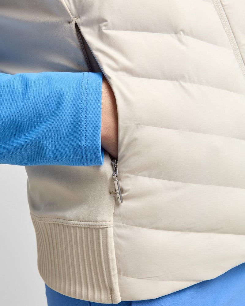 Sundance Hooded Gilet Oyster