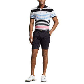 RLX Tailored Fit Block Stripe Polo Black Multi
