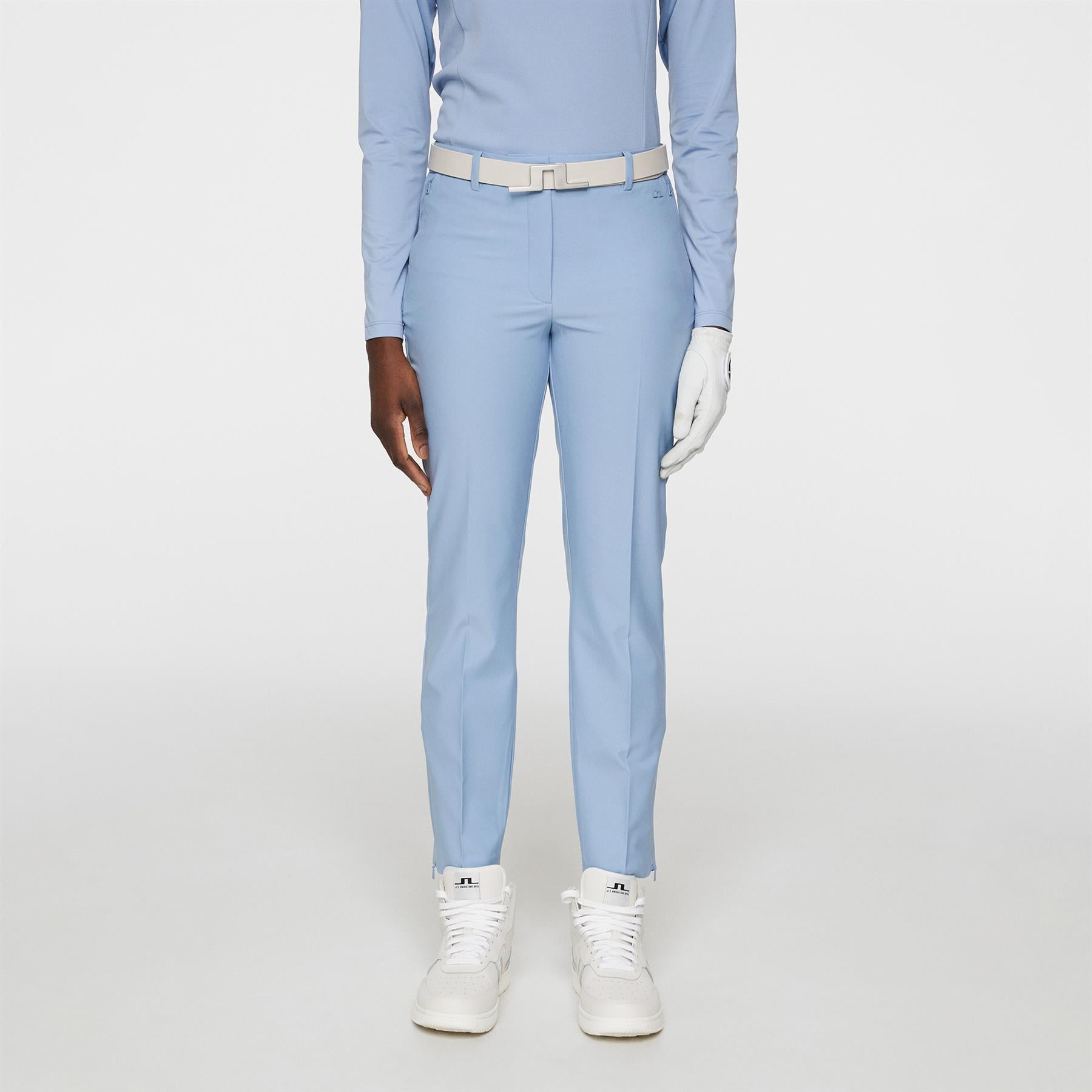 Pia Micro High Stretch Trousers Rain Washed