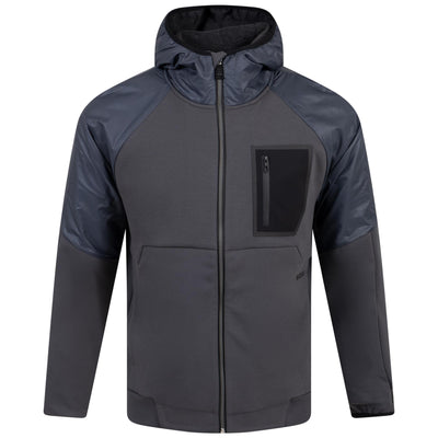 Snuggle Regular Fit Lightweight Jacket Dark Grey - W23
