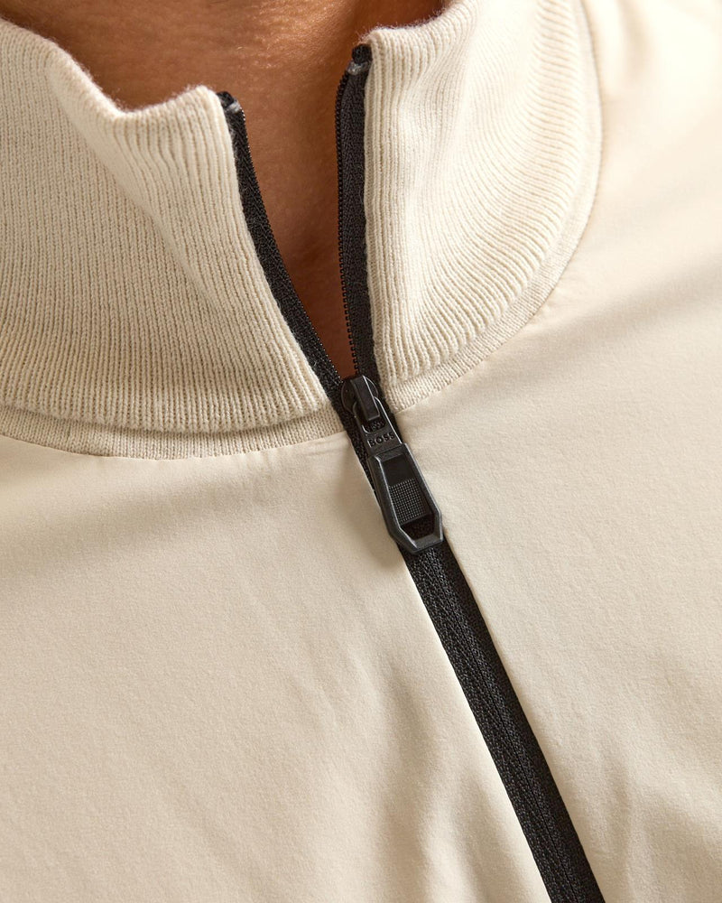 Momentum-X Hybrid Full Zip Open White