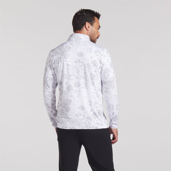 Pure 2.0 Rose Quarter Zip White Glow/Strong Grey