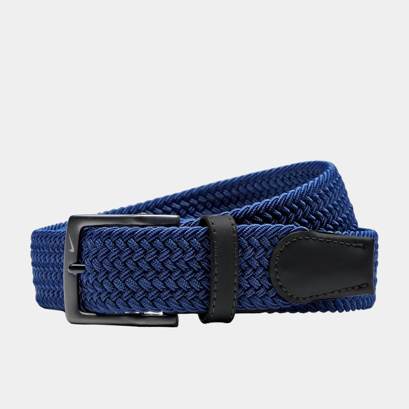 Stretch Woven Belt Navy