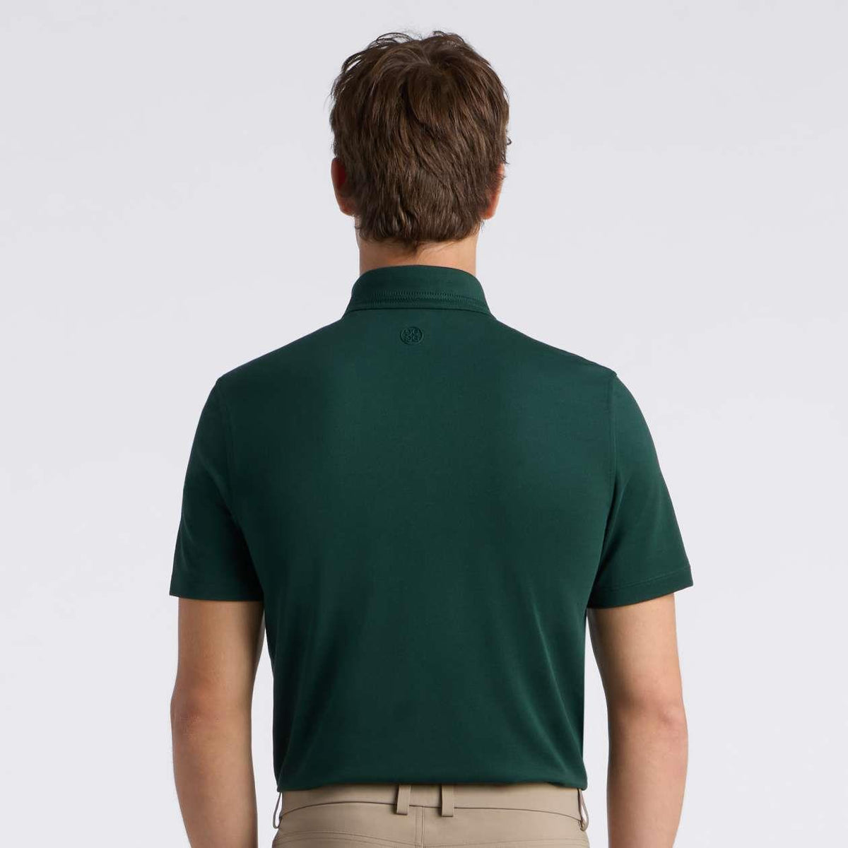 Pocket Pique Polo Pine