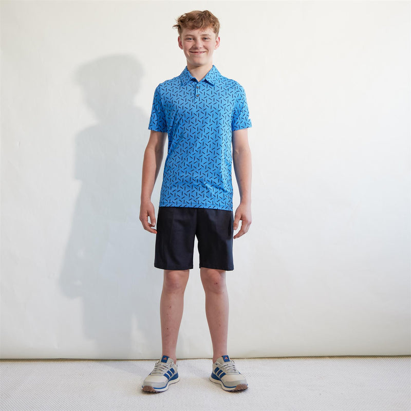Boys Climacool Ultimate365 Printed Mesh Polo