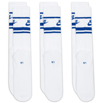 Dri-FIT Everyday Essential Crew Socks Three Pack White/Blue