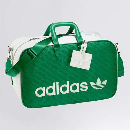 Boston Bag Green/White