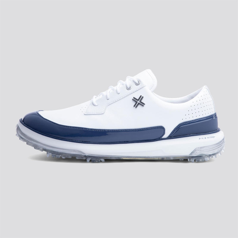 PAYNTR Moving Dy SC RS Spiked Golf Shoes White/Navy