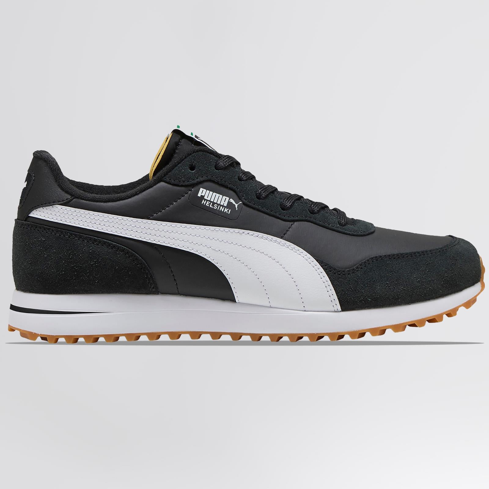 Helsinki Golf Shoes Puma Black/Puma White/Gum