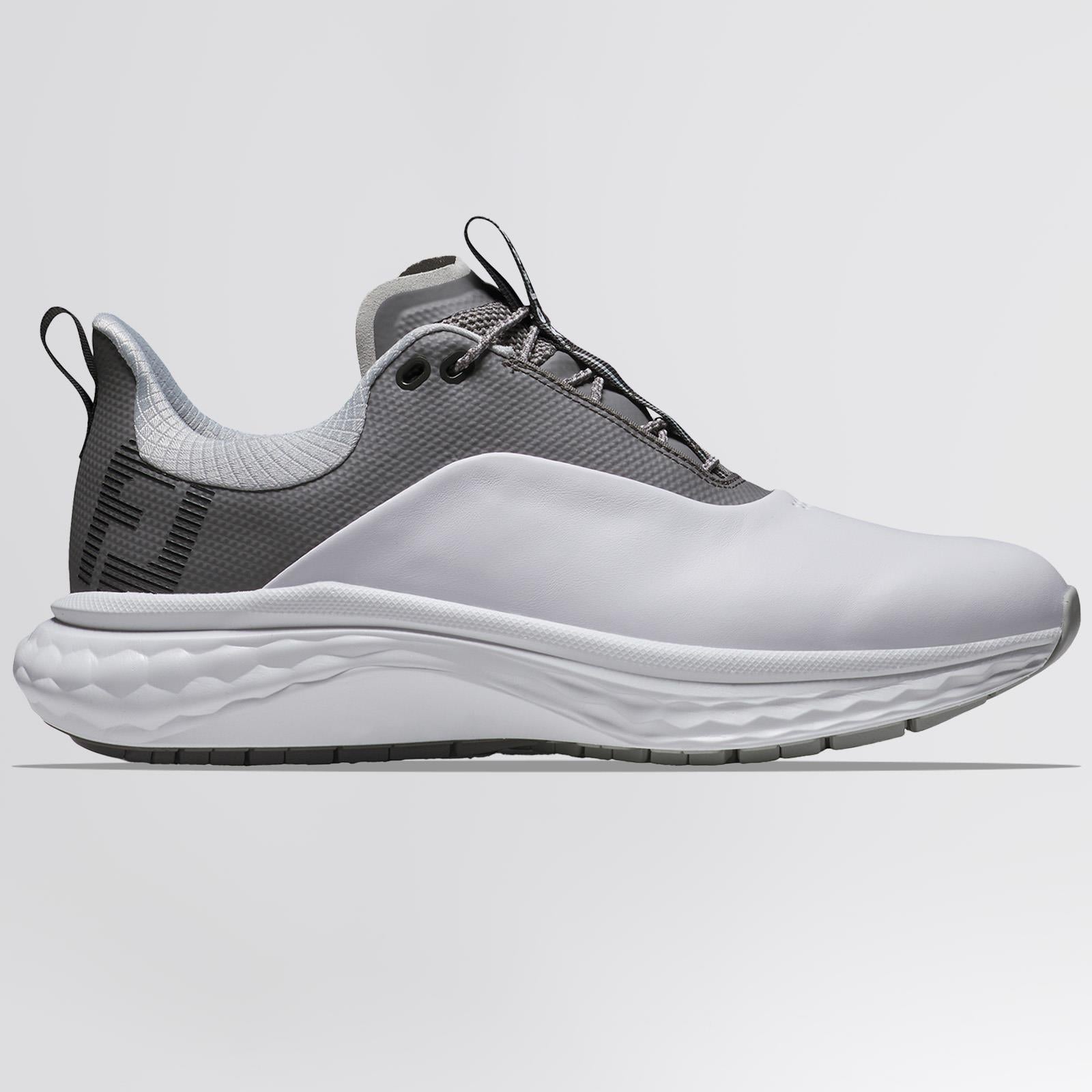 FJ Quantum Golf Shoes White/Grey/Silver