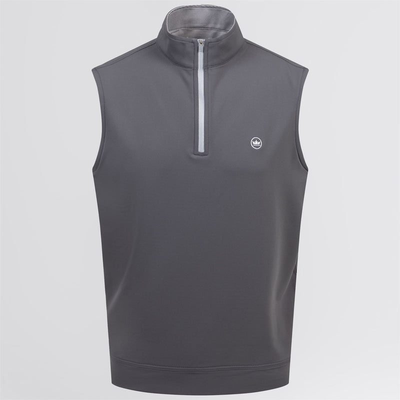 Galway Stretch Loop Ty Quarter Zip Vest Iron