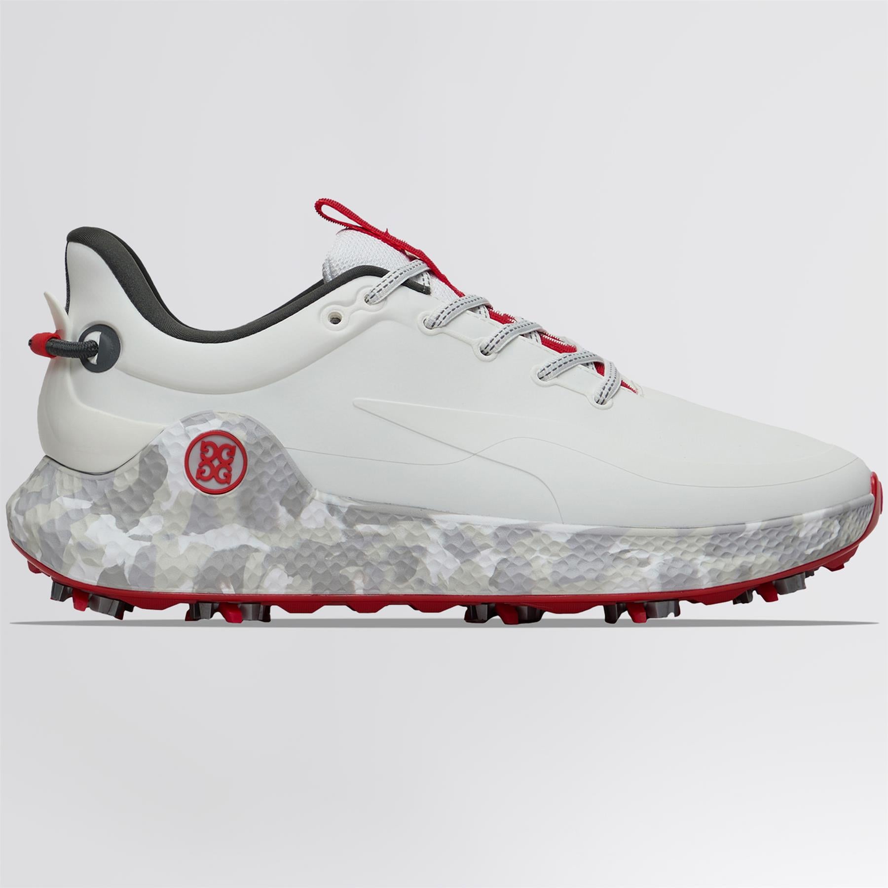 O2 G/LOCK Camo Mid Sole Golf Shoes Snow/Charcoal