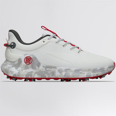 O2 G/LOCK Camo Mid Sole Golf Shoes Snow/Charcoal