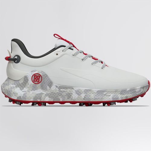O2 G/LOCK Camo Mid Sole Golf Shoes Snow/Charcoal