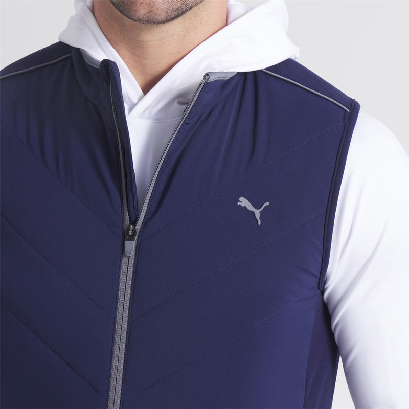 Cloudspun Fleece Hybrid Gilet Deep Navy