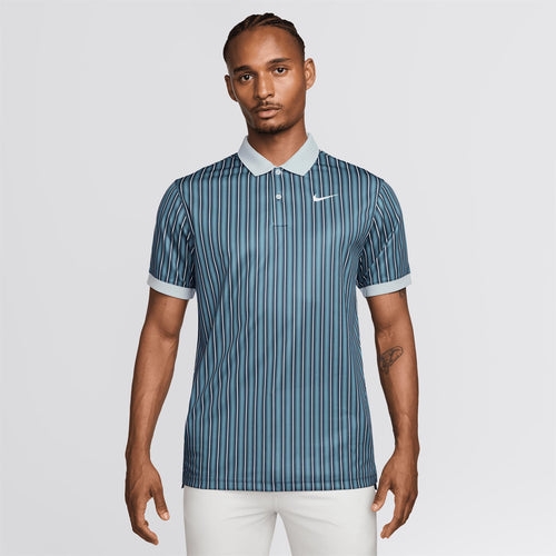 Dri-FIT Victory+ Novelty Polo Smokey Blue/Pure Platinum/White