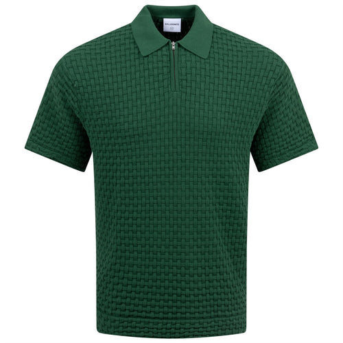 Theos Polo Sweater Green - AW24