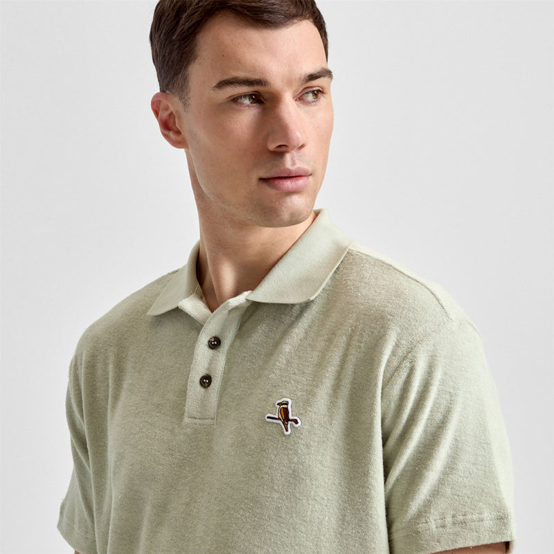 Kooka Terry Polo Green