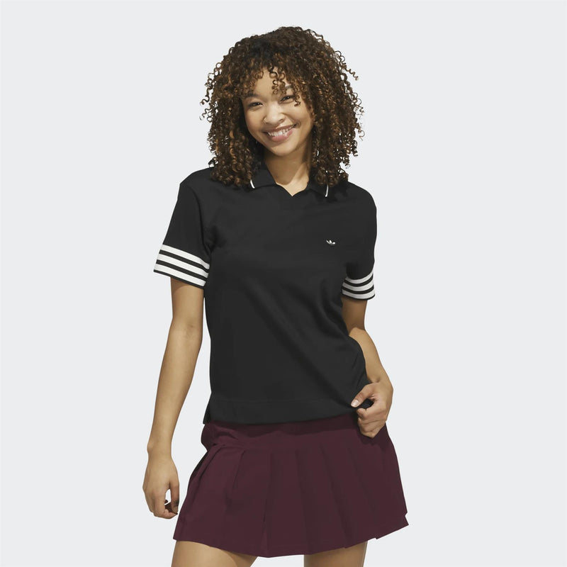 Originals 3 Stripe Polo Black
