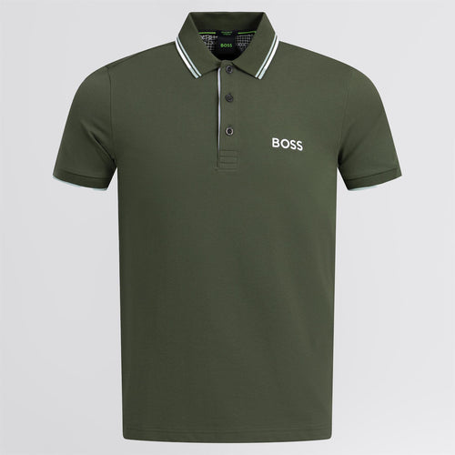 Paddy Pro Cotton Polo Dark Green