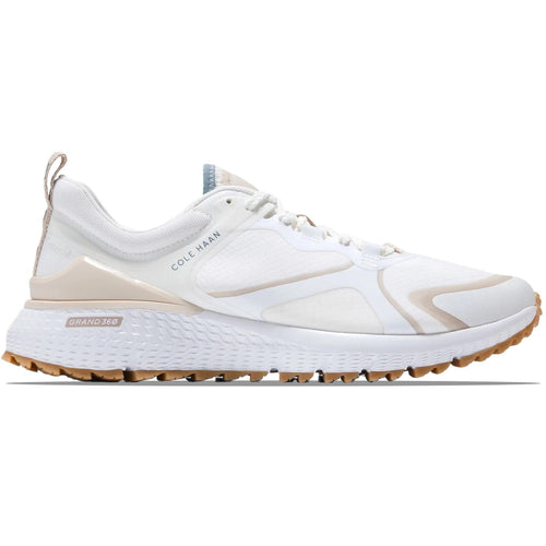 ZEROGRAND Overtake II Golf Shoes White/Ancient Scroll/Provincial Blue/Gum - SS25