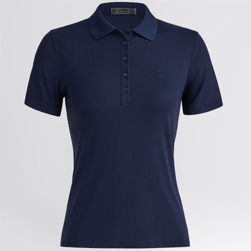 Ribbed Tech Nylon Polo Twilight