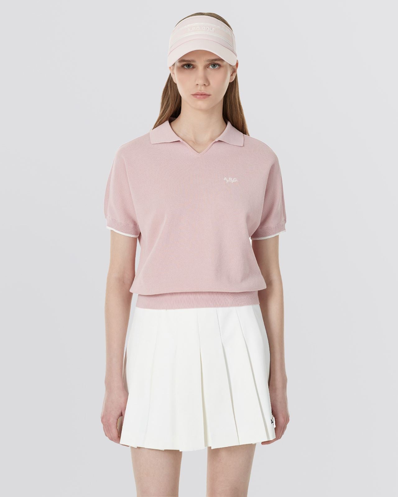 Maryse Short Sleeve Sweater Pink