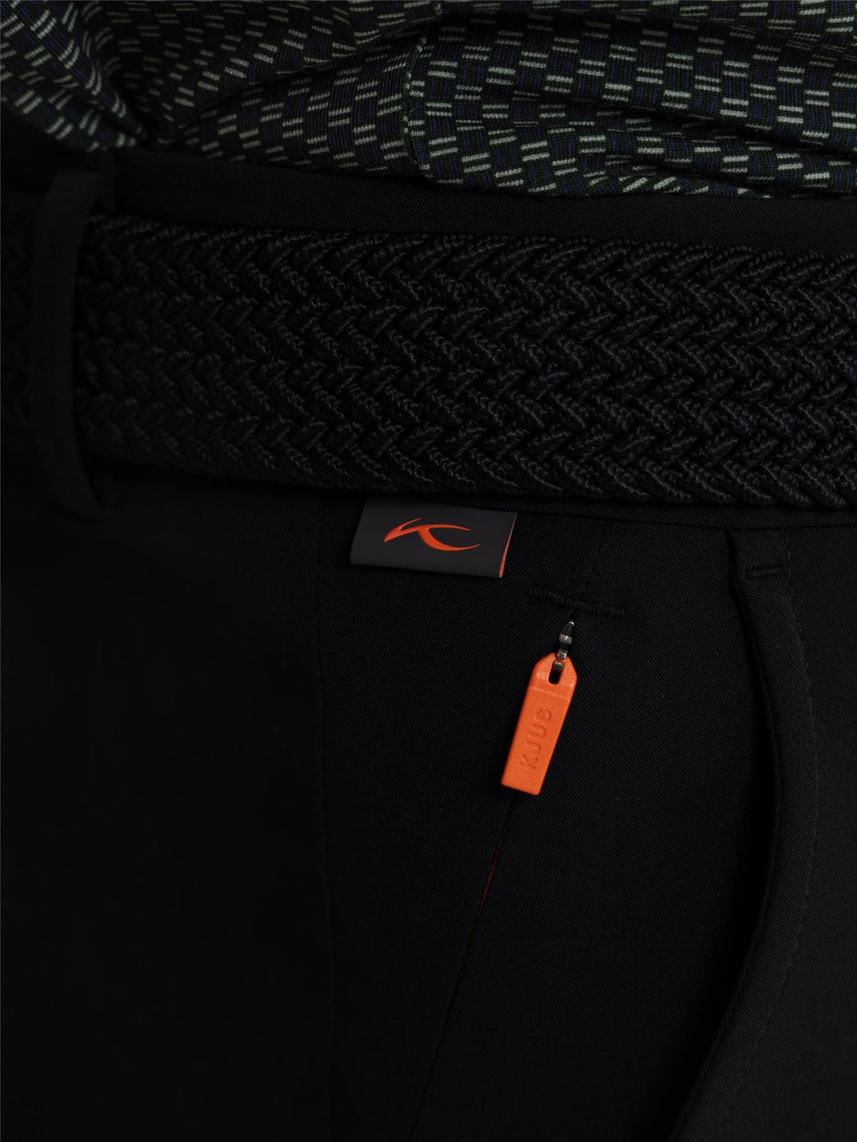 Iver Tailored Fit Trousers Black