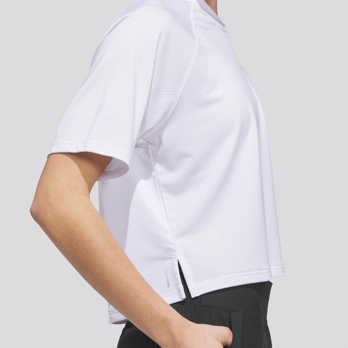 Beyond The Course Climacool Loose V-Neck Top White