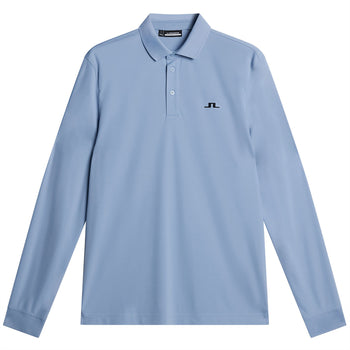Gustaf LS Regular Fit Polo Rain Washed