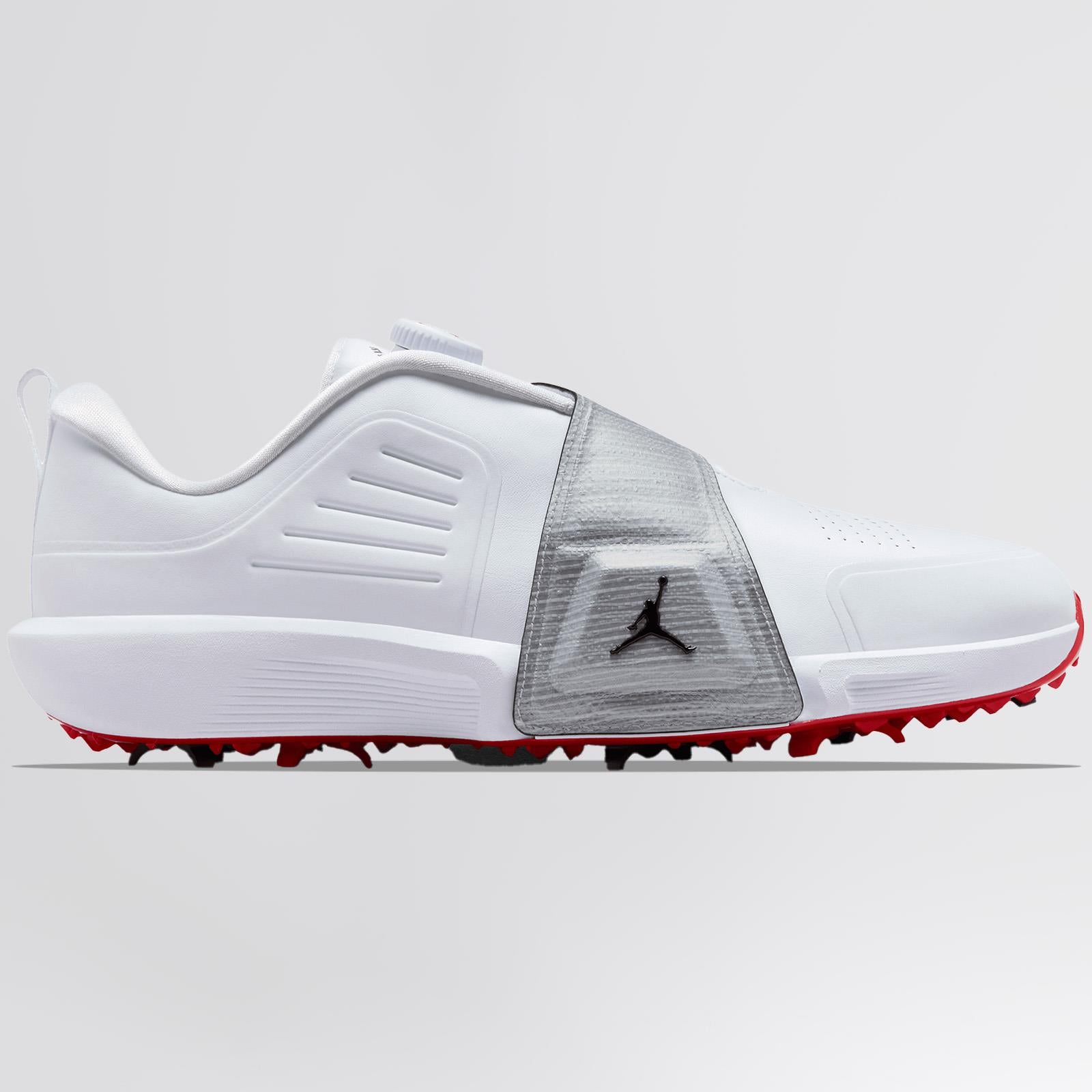 Air Jordan Grove Golf Shoes White/Black/Metallic Silver