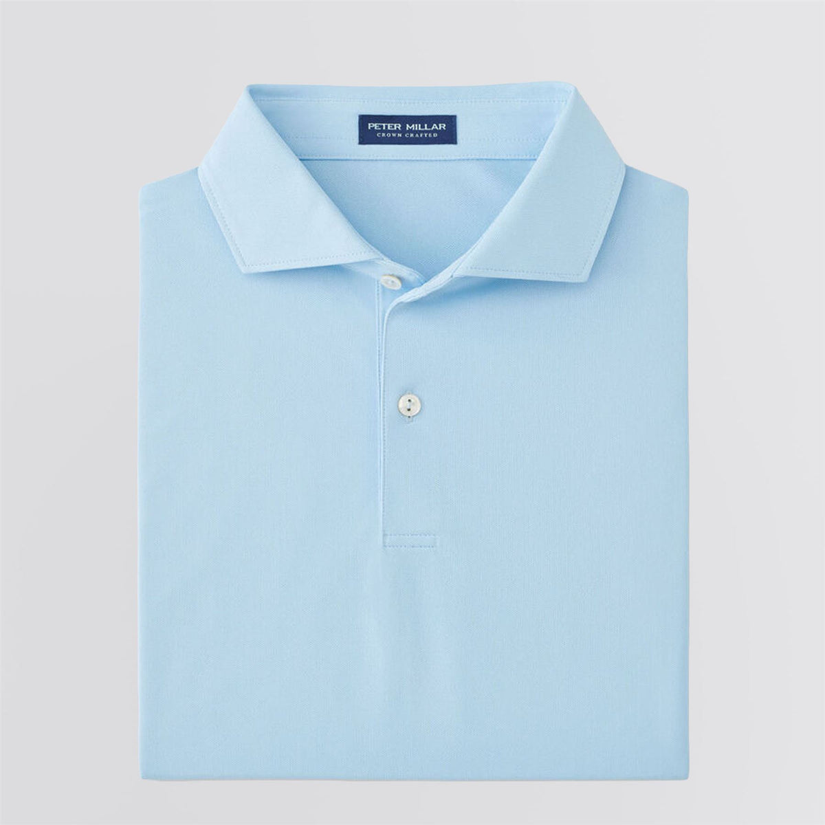 Soul Performance Mesh Polo Blue Frost