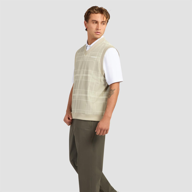 Reversible V-Neck Vest Dune
