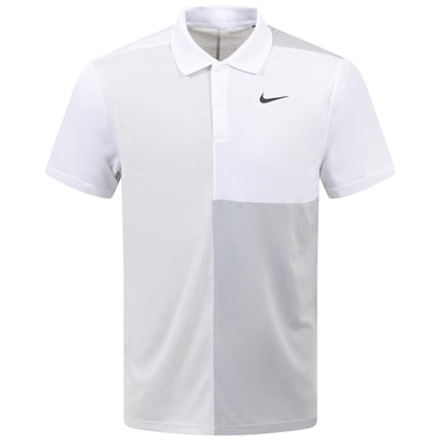 Dri-FIT Victory+ Colour Blocked Polo White/Grey - SS24