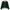 Cotton Blend Terry Toweling Full Zip Track Jacket Green
