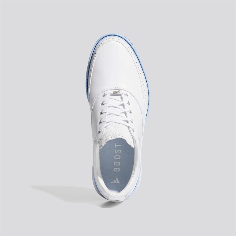 MC80 Spikeless Golf Shoes Footwear White/Crystal Sky/Collegiate Navy