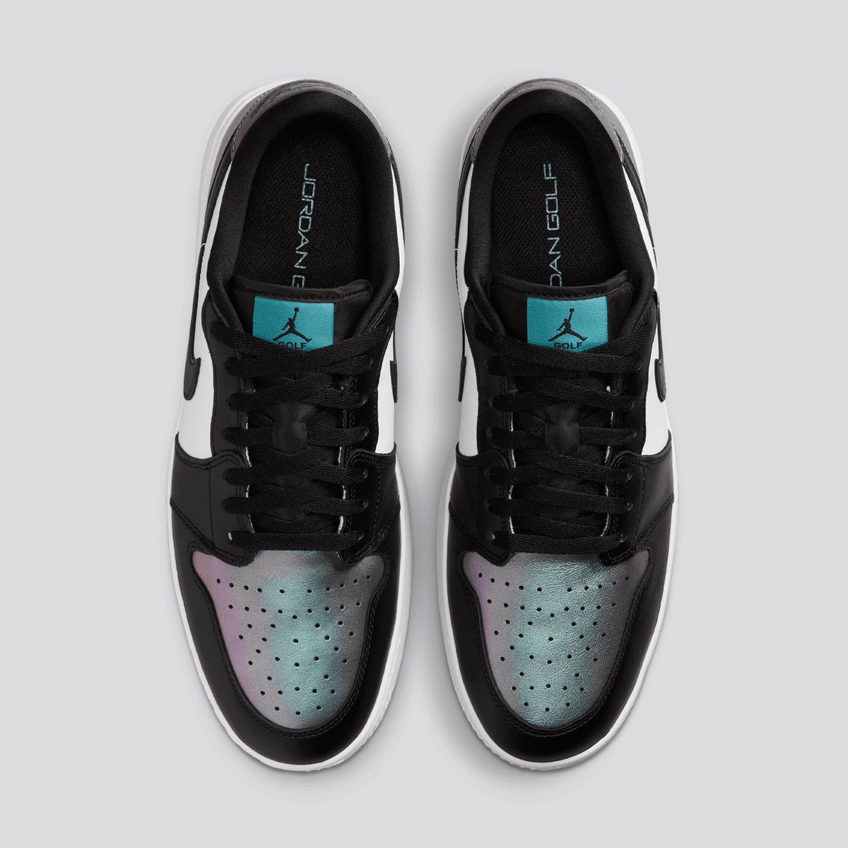 Air Jordan 1 Low Spiked Golf Shoes Mineral Teal/Black