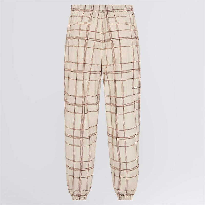 Compression Check Ranger Trousers Ivory