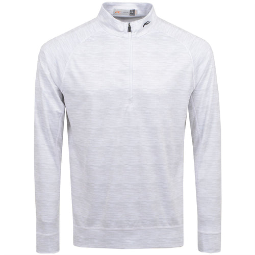 Keano Half Zip Mid Layer White Melange