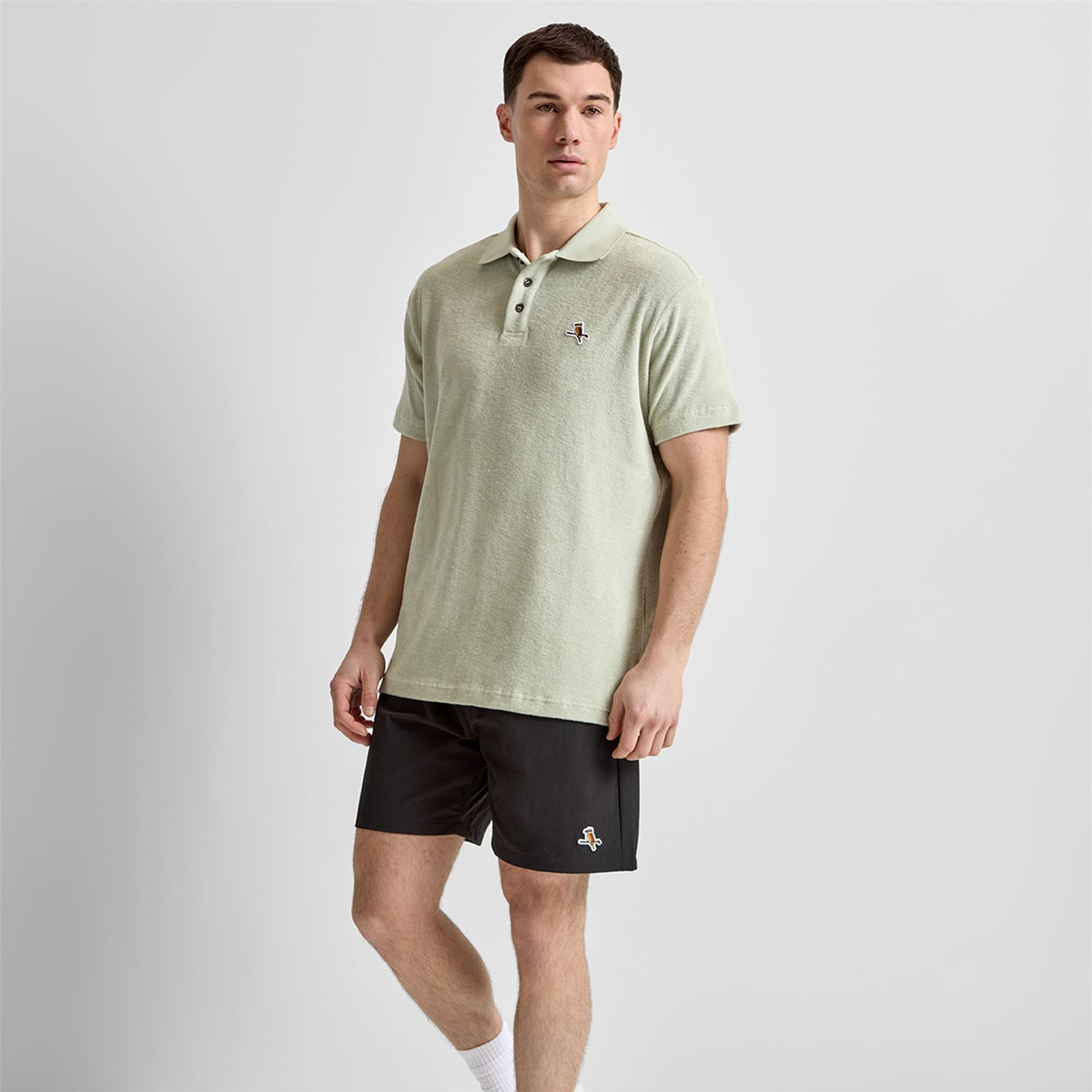 Kooka Terry Polo Green