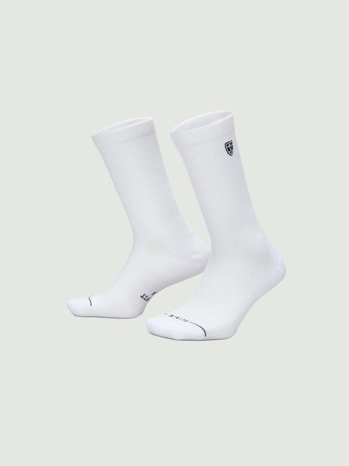 Everyday Elevated Crew Socks White