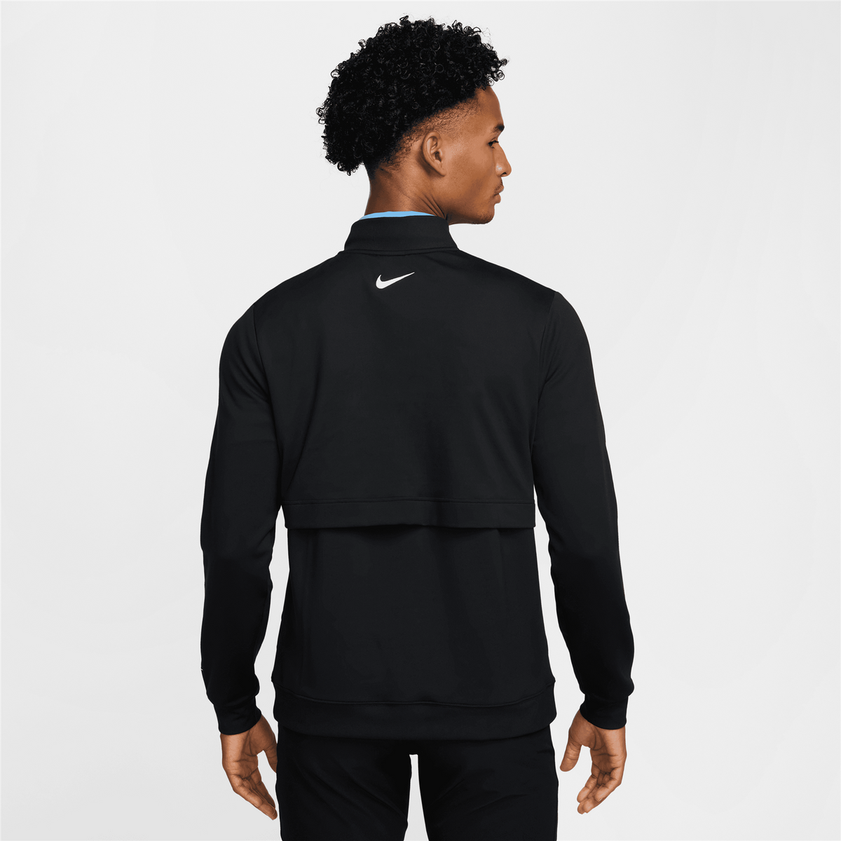 Tour Half Zip Mid Layer Black/White
