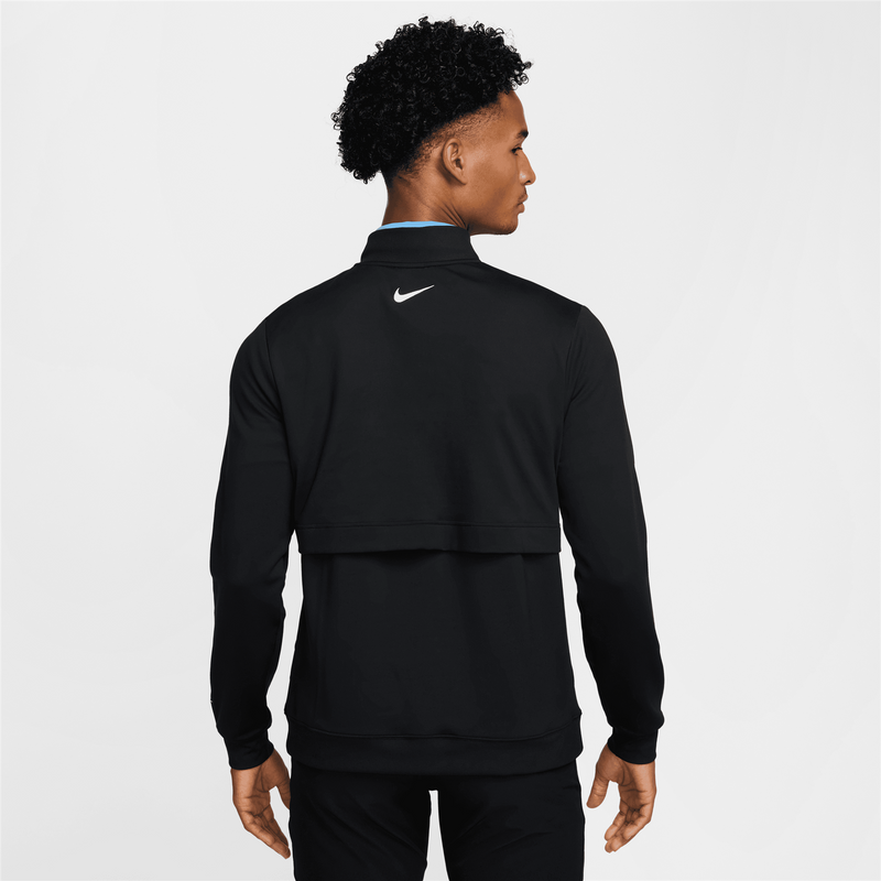 Tour Half Zip Mid Layer Black/White
