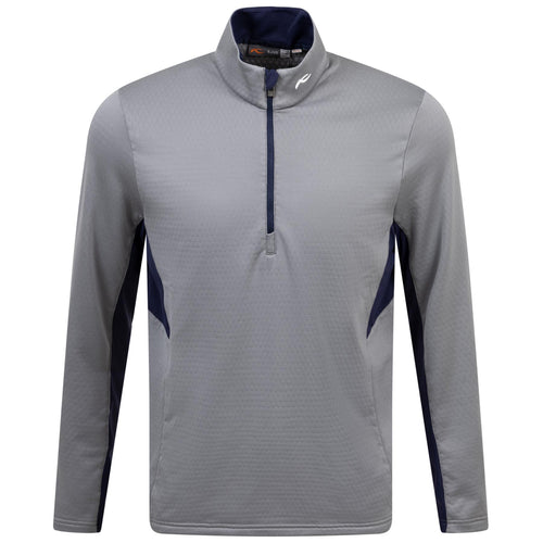 Hydraulic Half Zip Mid Layer Pewter - AW24