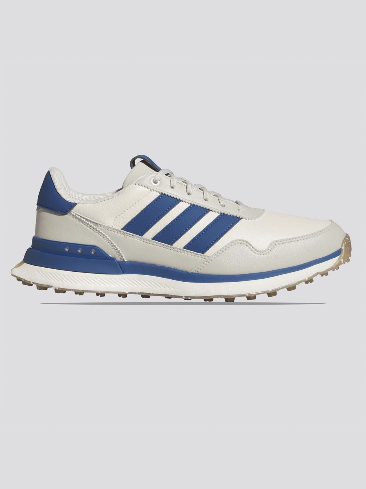 S2G '26 Leather Spikeless Golf Shoes Chalk White/Dusky Petrol/Wonder Alumina