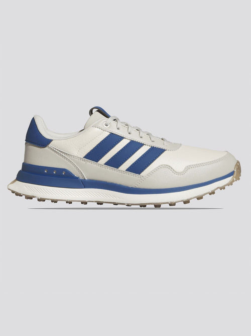 S2G '26 Leather Spikeless Golf Shoes Chalk White/Dusky Petrol/Wonder Alumina