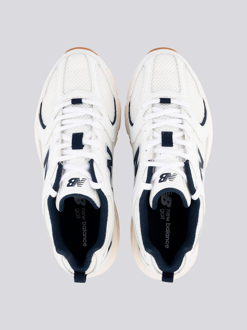 530 Spikeless Golf Shoes White/Navy